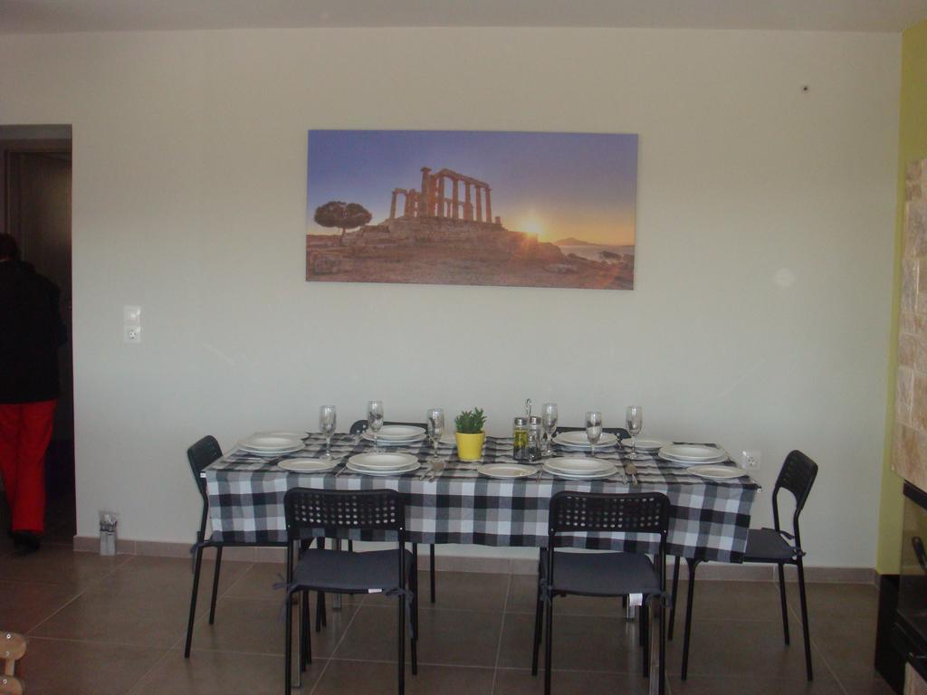 Sandra'S Sea View At Sounio سونيو المظهر الخارجي الصورة
