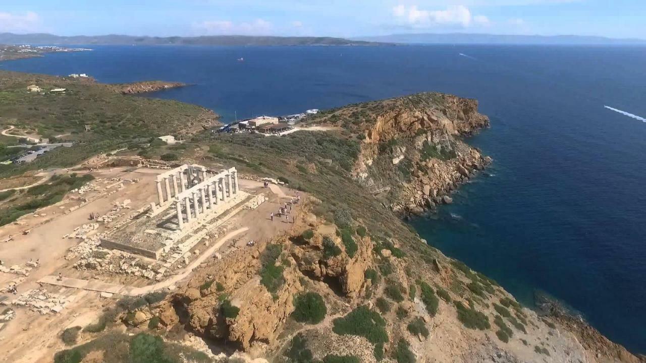 Sandra'S Sea View At Sounio سونيو المظهر الخارجي الصورة